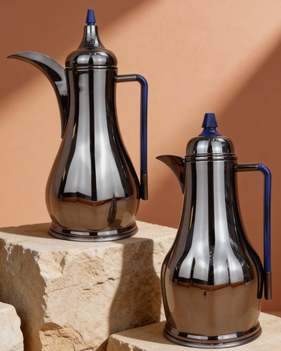 Deluxe Kahwa & Tea Flask Set 2 Pcs Set