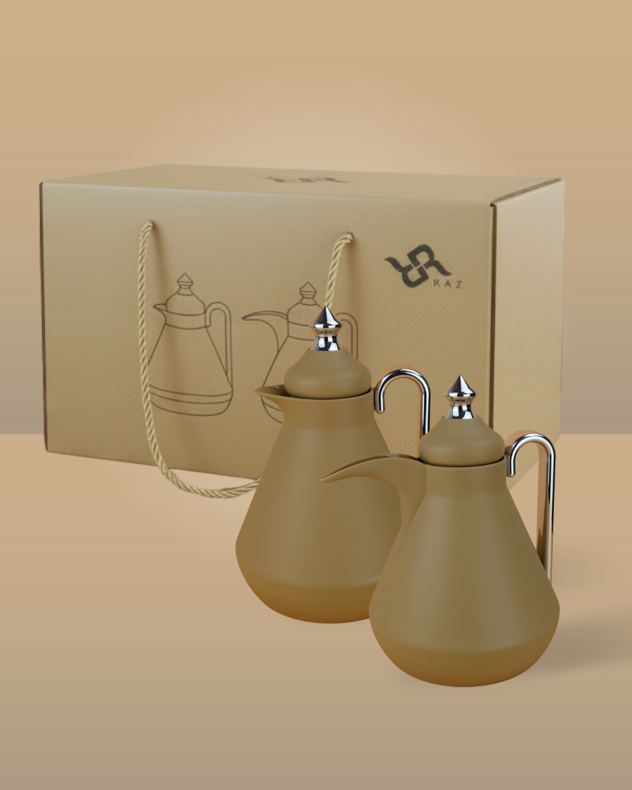 HA-2502 Arabic Kahwa & Tea 2 Flask Pcs Set