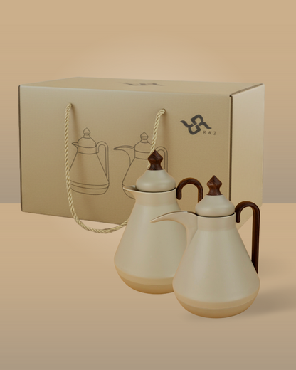 HA-2507 Arabic Kahwa & Tea 2 Flask Pcs Set