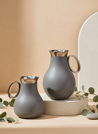 RZ1821-DG Arabic Coffee & Tea Flask 2 Pcs Set