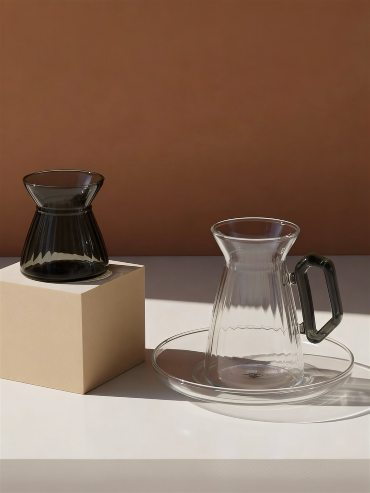 RZ1804 Tea & Coffee Cups Set with Saucers 18 Pcs Set